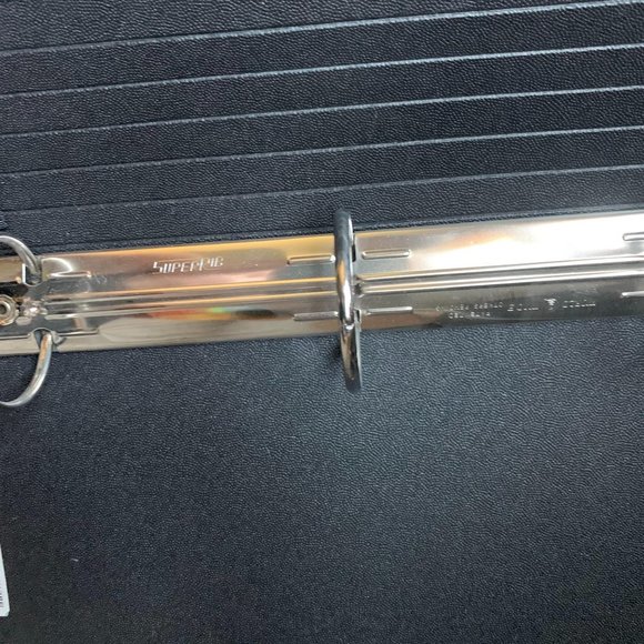 Vintage Office Mead Five Star Trapper Keeper Binder Black Zip Up